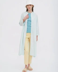 LONG SLEEVE CAFTAN SHIRTDRESS