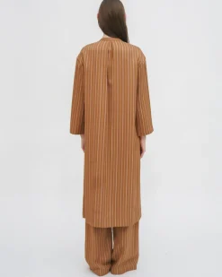 LONG SLEEVE CAFTAN SHIRTDRESS