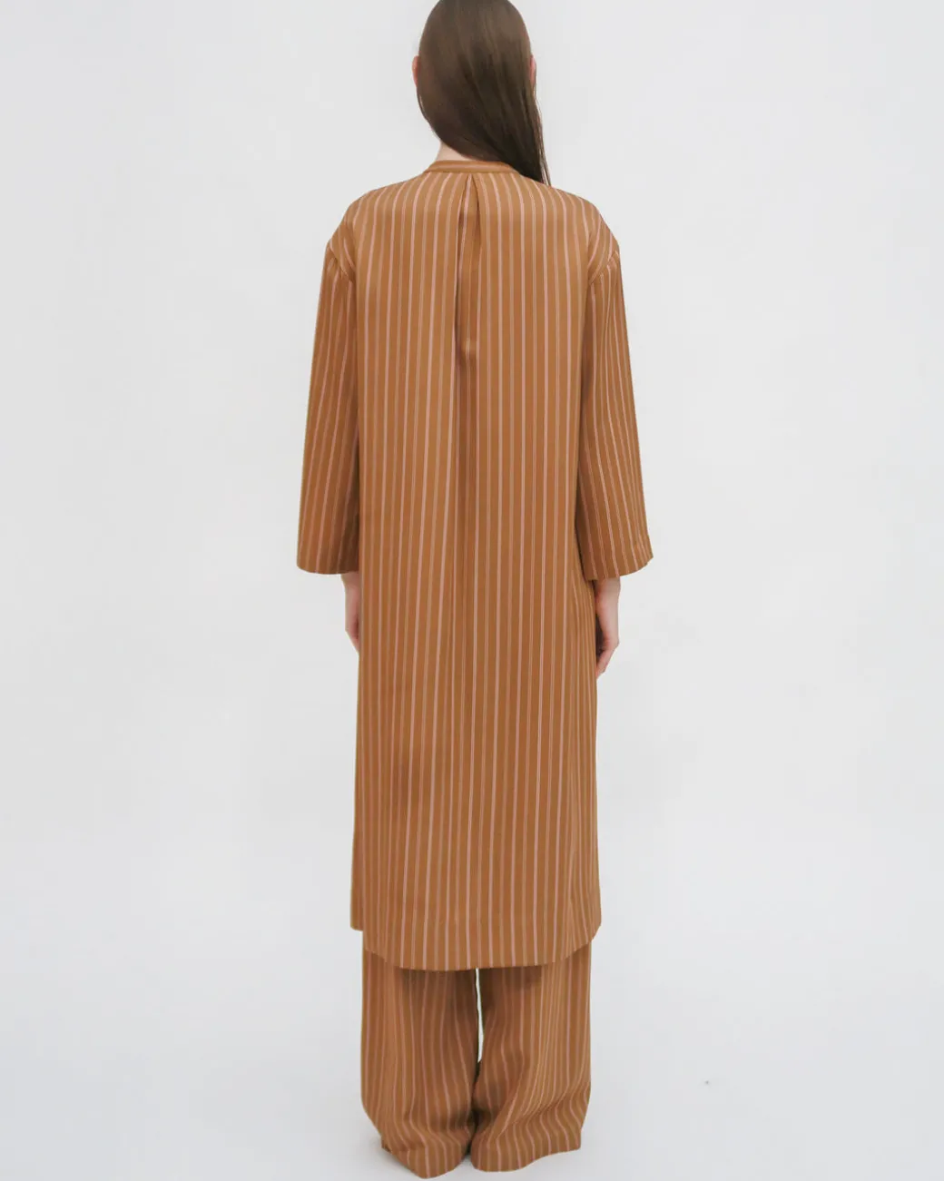 LONG SLEEVE CAFTAN SHIRTDRESS