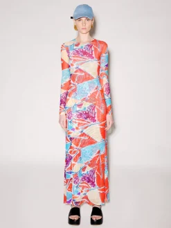 Long Sleeve Crewneck Dress