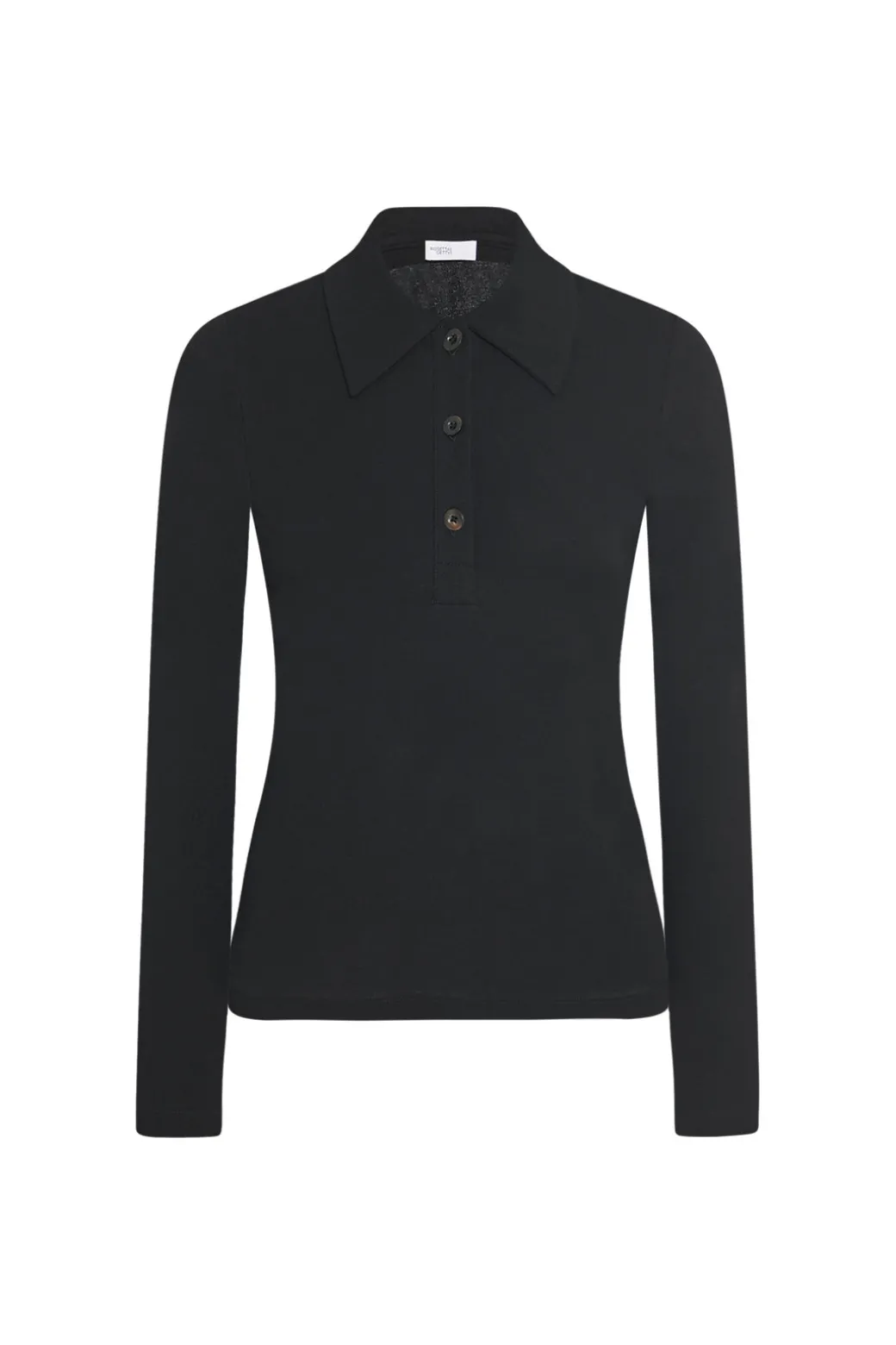 LONG SLEEVE POLO TOP
