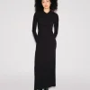 LONG SLEEVE POLO T-SHIRT DRESS