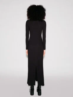 LONG SLEEVE POLO T-SHIRT DRESS