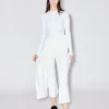 Long Sleeve Split Apron T-Shirt