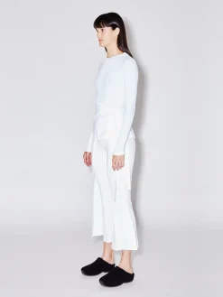 Long Sleeve Split Apron T-Shirt