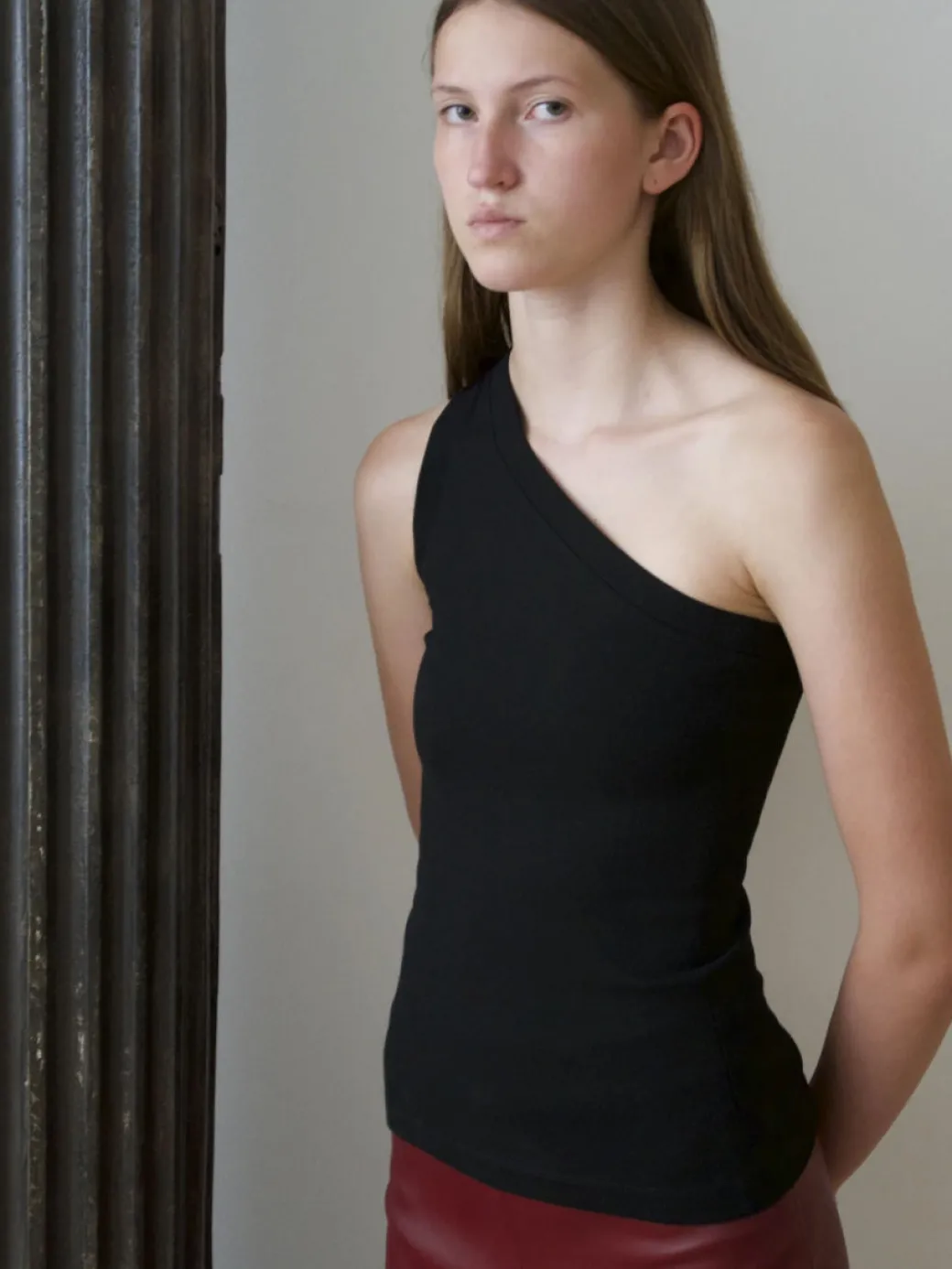 One Shoulder Tank Top