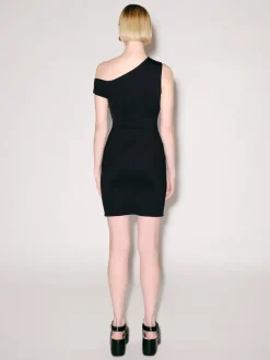 One Shoulder Twist Dress