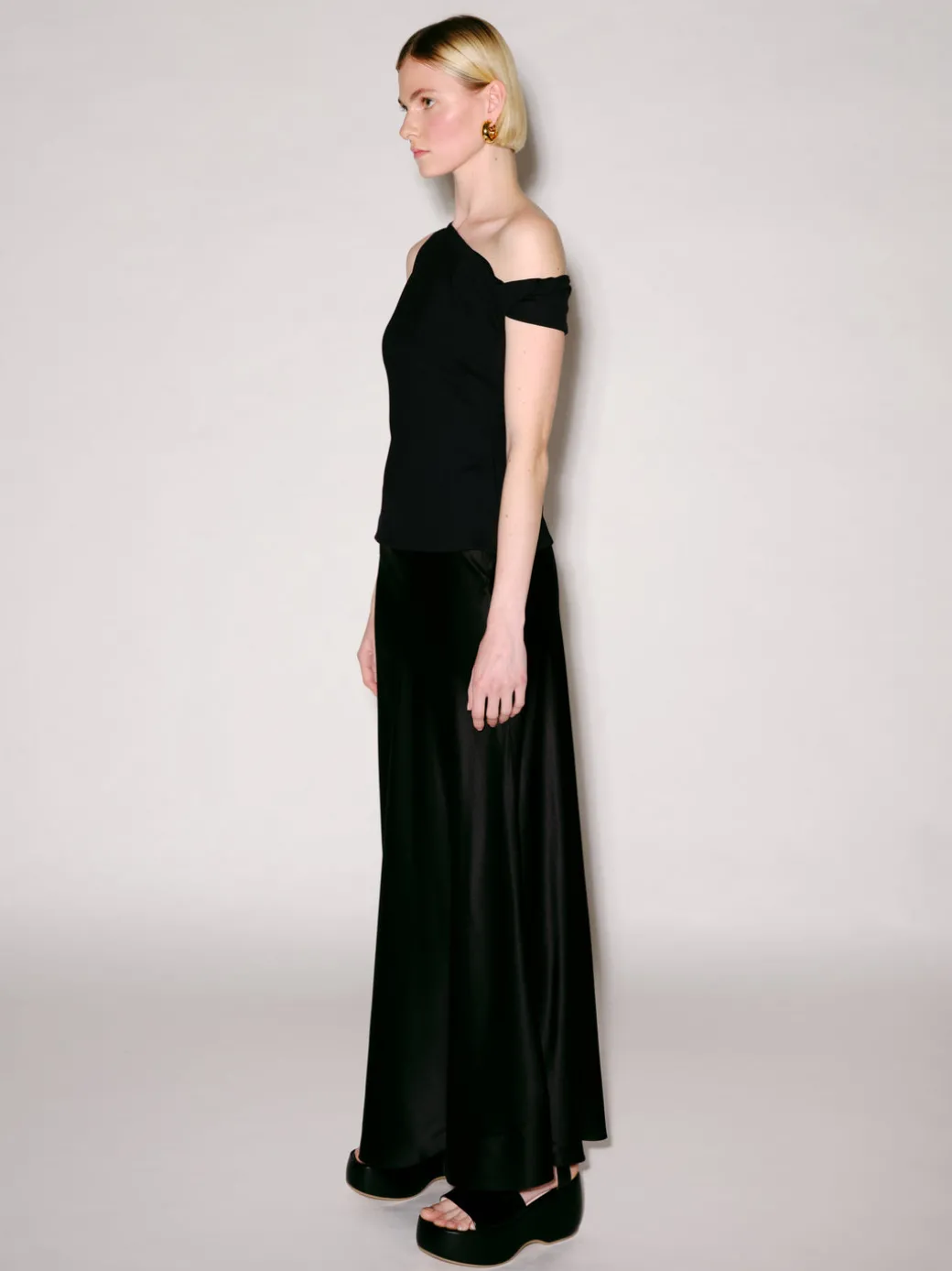 One Shoulder Twist Top