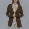 OPEN FRONT CARDIGAN