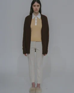 OPEN FRONT CARDIGAN