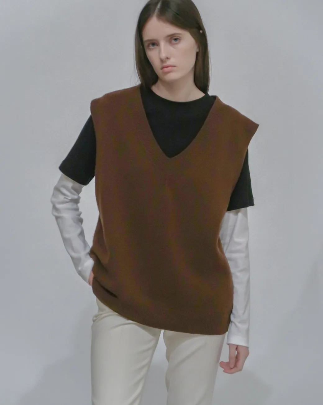 OVERSIZED SWEATER VEST