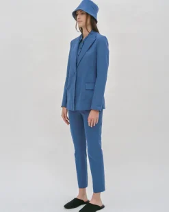 PEAK LAPEL JACKET - STRETCH TWILL