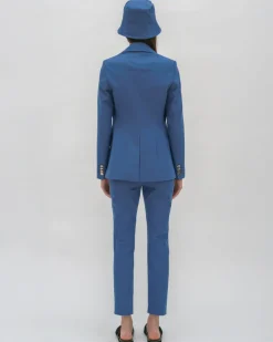 PEAK LAPEL JACKET - STRETCH TWILL