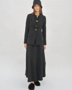 PEAK LAPEL JACKET - TECHNICAL CADY