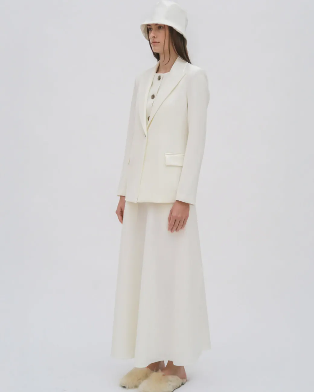 PEAK LAPEL JACKET - TECHNICAL CADY