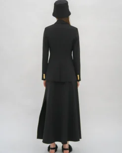 PEAK LAPEL JACKET - TECHNICAL CADY