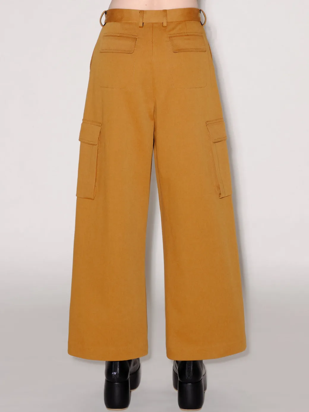 Pleated Cargo Pant