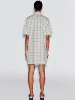 POLO DRESS - WINDOWPANE