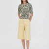 POLO T-SHIRT - FLORAL SQUIGGLE