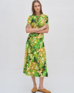 POLO T-SHIRT - GARDEN FLORALS