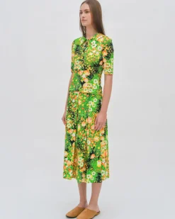 POLO T-SHIRT - GARDEN FLORALS