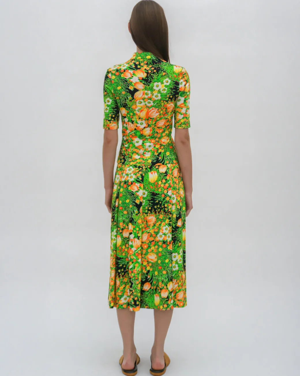 POLO T-SHIRT - GARDEN FLORALS