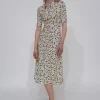 POLO T-SHIRT DRESS - GEOMETRIC FLORAL