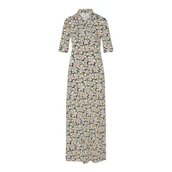 POLO T-SHIRT DRESS - GEOMETRIC FLORAL