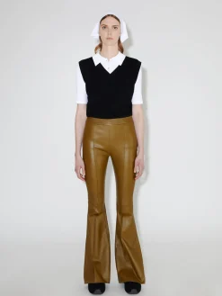 Pull On Pintuck Flare