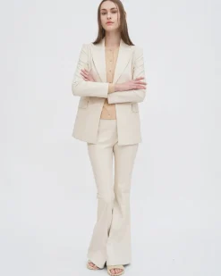 PULL ON PINTUCK FLARE PANT - PLONGE