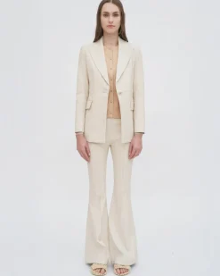 PULL ON PINTUCK FLARE PANT - PLONGE