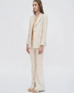 PULL ON PINTUCK FLARE PANT - PLONGE