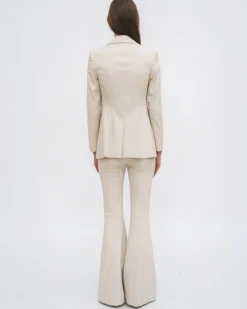 PULL ON PINTUCK FLARE PANT - PLONGE