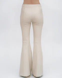 PULL ON PINTUCK FLARE PANT - PLONGE
