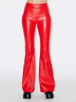 Pull On Pintuck Flares