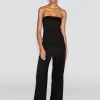 PULL ON STRAIGHT LEG TROUSER - SOLID INTERLOCK