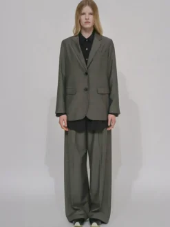 RELAXED PULL ON PANT- CANVAS SUITING