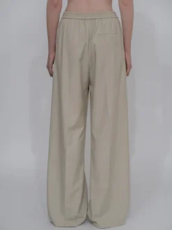 RELAXED PULL ON PANT- CANVAS SUITING