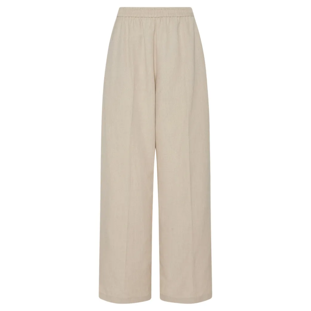 RELAXED PULL ON PANT- CANVAS SUITING