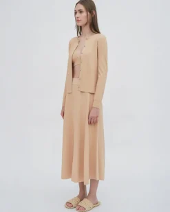 RIB FITTED CARDIGAN