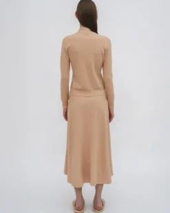 RIB FITTED CARDIGAN