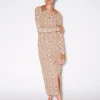 RIB KNIT SWEATER BUTTON UP DRESS