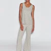 SCOOP NECK TANK -  WINDOWPANE