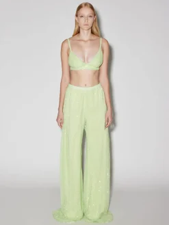 Sequin Mesh Bra Top