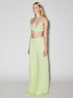 Sequin Mesh Bra Top