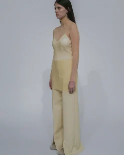 SHEER PLISSE TURTLENECK