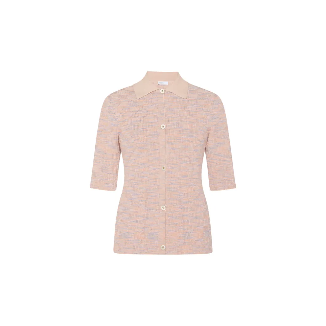 SHORT SLEEVE SWEATER SHIRT