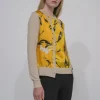 SILK INSET CARDIGAN
