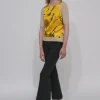 SILK INSET T-SHIRT