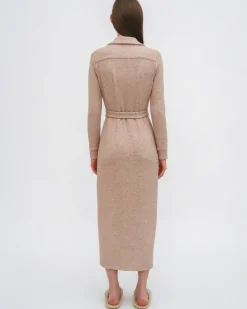 SLIM JERSEY SHIRTDRESS